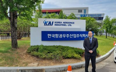 Visita a la Agencia Espacial Coreana, Daejeon, Corea del Sur, mayo de 2024